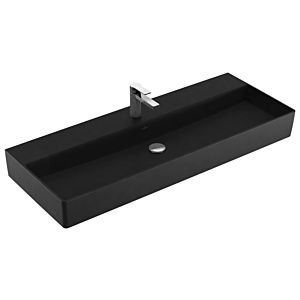 Villeroy & Boch Memento 2.0 Waschtisch 4A22CHS5 120 x 47 cm, Ebony C-plus, mit Hahnloch, ohne Überlauf
