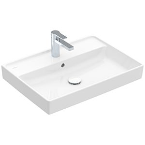 Villeroy und Boch Collaro Schrankwaschtisch 4A3365R1 mit Überlauf, 65x47cm, weiß C-plus