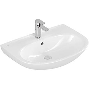 Villeroy et Boch O.novo lavabo 4A406501 65x48cm, ovale, trou pour robinetterie avec trop-plein, blanc