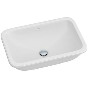 Villeroy & Boch Einbauwaschtisch Loop & Friends 67,5 x 45 cm, weiss, mit Überlauf, ohne Hahnloch