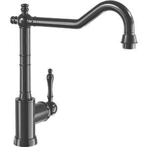 Villeroy and Boch kitchen Avia 2.0 92400005 11.2 l / min, flexible connection hoses, anthracite