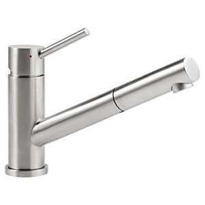 Villeroy &amp; Boch Como Shower kitchen faucet 925211LC, low pressure, 8 l/min, pull-out, solid stainless steel