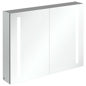 Villeroy&Boch My View 14+ Spiegelschrank A4331000 100 x 75 x 17,3 cm, LED Beleuchtung, 2 Türen