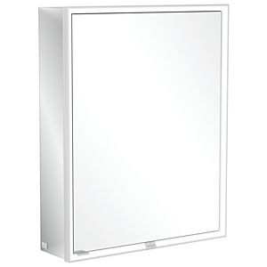 Villeroy et Boch My View Now armoire miroir A4576R00 60 x 75 x 16,8 cm, butée à droite, éclairage LED, 2000 , interrupteur marche/arrêt