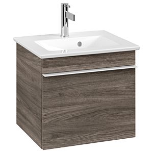 Venticello Villeroy et Boch vasque A93102RK 46,6x42x42,6cm, poignée blanche, Stone Oak
