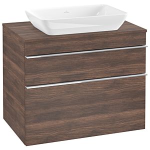 Venticello Villeroy et Boch vasque A94001VH 75,7 x 60,6 x 50,2 cm, poignée chrome, chêne d&#39;Arizona