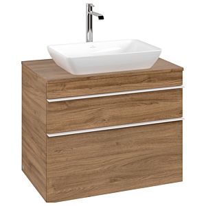 Villeroy and Boch Venticello vanity unit A94002RH 75.7x60.6x50.2cm, handle white, Kansas Oak