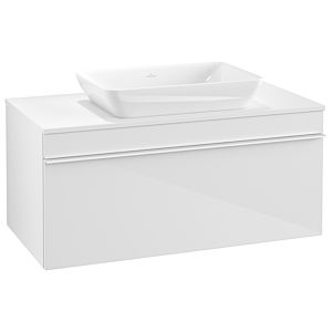 Villeroy and Boch Venticello vanity unit A94602DH 95.7 x 43.6 x 50.2 cm, vanity center, handle white, Glossy White