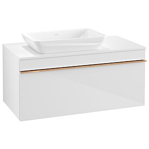 Villeroy and Boch Venticello vanity unit A94705DH 95.7 x 43.6 x 50.2 cm, Glossy White