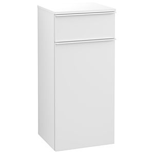 Villeroy und Boch Venticello Seitenschrank A95002MS 40,4 x 86,6 x 37,2 cm, links, Griff White, White Matt