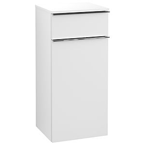 Villeroy & Boch Venticello Seitenschrank A95011MS 40,4 x 86,6 x 37,2 cm, Anschlag rechts, Weiss Matt