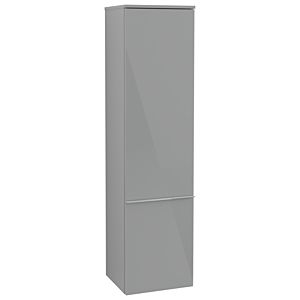 Villeroy et Boch Venticello A95101RA 40,4 x 154,6 x 37,2 cm, gauche, poignée chrome, verre Glossy Grey