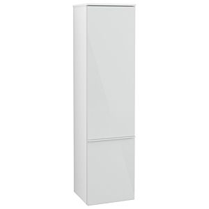 Villeroy und Boch Venticello Hochschrank A95112RE 40,4 x 154,6 x 37,2 cm, rechts, Griff White, Glass Glossy White