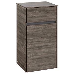 Villeroy and Boch Collaro side cabinet C03200RK 40.4x74.8x34.9cm, hinged left, Stone Oak
