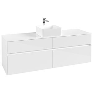 Villeroy and Boch Collaro vanity unit C04900DH 160 x 54.8 x 50 cm, Glossy White
