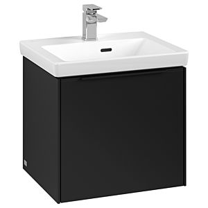 Subway 3.0 Villeroy et Boch vasque C58001VL 47,3x42,9x40,75cm, sans LED / poignée Noir volcan, noir volcan