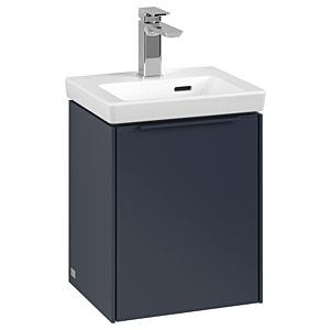 Villeroy and Boch Subway 3.0 vanity unit C58402VQ 35.1x42.9x30.9cm, hinge right / handle monochrome, marine blue