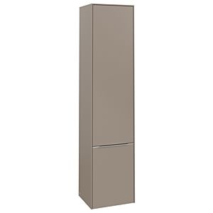 Villeroy and Boch Subway 3.0 cabinet C58600VM 40x171x36.2cm, hinge left / handle aluminum glossy, taupe