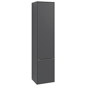 Villeroy und Boch Subway 3.0 Hochschrank C58702VR 40x171x36,2cm, Schanier rechts/Griff monochrom, graphite