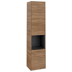 Villeroy and Boch Subway 3.0 cabinet C58801RH 40x171x36.2cm, hinge left / handle Volcano black, kansas oak