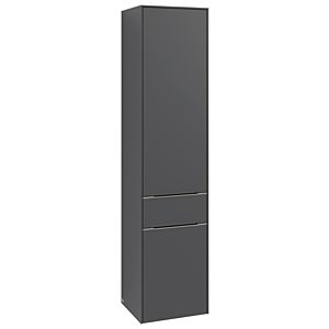 Villeroy und Boch Subway 3.0 Hochschrank C59002VR 40x171x36,2cm, Schanier links/Griff monochrom, graphite