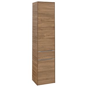 Villeroy and Boch Subway 3.0 cabinet C59100RH 40x171x36.2cm, hinge right / handle aluminum glossy, kansas oak