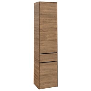Villeroy and Boch Subway 3.0 cabinet C59101RH 40x171x36.2cm, hinge right / handle Volcano black, kansas oak