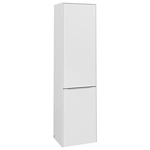 Villeroy et Boch Subway 3.0 C59200VF 40x171x36,2cm, charnière gauche / poignée aluminium brillant, blanc pur
