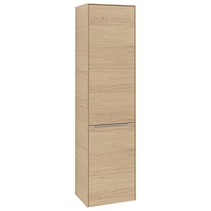 Villeroy and Boch Subway 3.0 cabinet C59200VJ 40x171x36.2cm, hinge left / handle aluminum glossy, nordic oak