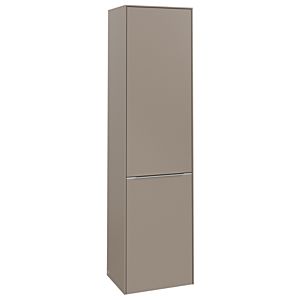 Villeroy and Boch Subway 3.0 cabinet C59200VM 40x171x36.2cm, hinge left / handle aluminum glossy, taupe