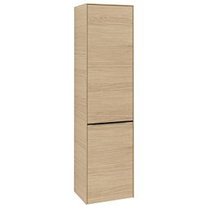 Villeroy und Boch Subway 3.0 Hochschrank C59201VJ 40x171x36,2cm, Schanier links/Griff Volcano black, nordic oak