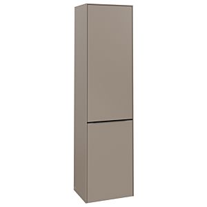 Villeroy and Boch Subway 3.0 cabinet C59201VM 40x171x36.2cm, hinge left / handle Volcano black, taupe