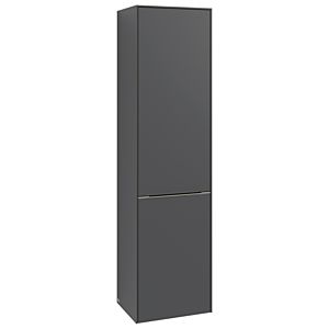 Villeroy et Boch Subway 3.0 C59202VR 40x171x36,2cm, charnière gauche / poignée monochrome, graphite