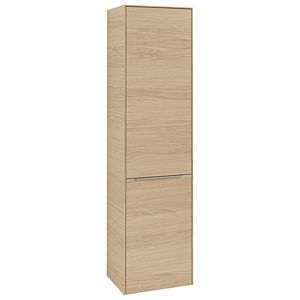 Villeroy and Boch Subway 3.0 cabinet C59300VJ 40x171x36.2cm, hinge right / handle aluminum glossy, nordic oak