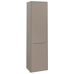 Villeroy and Boch Subway 3.0 cabinet C59300VM 40x171x36.2cm, hinge right / handle aluminum glossy, taupe