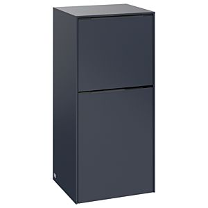 Villeroy et Boch Subway 3.0 armoire latérale C59502VQ 40x86x36,2cm, charnière à droite / poignée monochrome, bleu marine