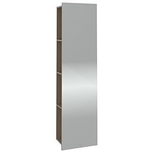 Villeroy and Boch Subway 3.0 mirror shelf C59600VM 45x170x30cm, with shelf on the left, taupe
