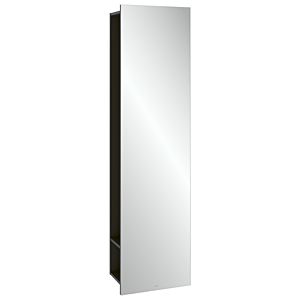 Villeroy and Boch Subway 3.0 mirror shelf C59700VR 45x170x30cm, with shelf on the right, graphite