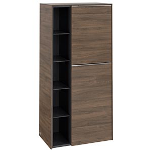 Villeroy and Boch Subway 3.0 center cabinet C59900VH 57.4x120x36.2cm, hinge right / handle aluminum glossy, arizona oak