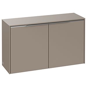 Villeroy and Boch Subway 3.0 sideboard C60000VM 80.5x42.3x25.6cm, handle aluminum glossy, taupe