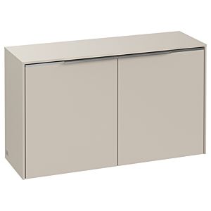 Villeroy et Boch Subway 3.0 buffet C60000VN 80,5x42,3x25,6cm, poignée aluminium brillant, gris cachemire