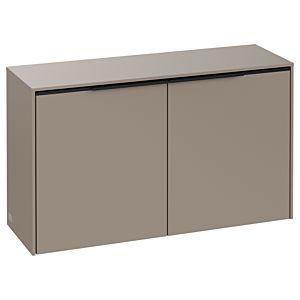 Villeroy and Boch Subway 3.0 sideboard C60001VM 80.5x42.3x25.6cm, handle Volcano black, taupe
