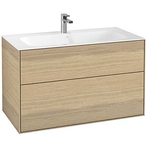 Villeroy und Boch Finion Waschtischunterschrank F02000PC 99,6x59,1x49,8cm, Oak Veneer