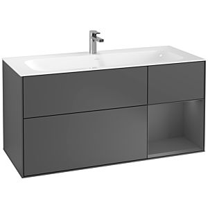 Villeroy and Boch Finion Villeroy and Boch Finion F070GKGK 119.6x59.1cm, shelf right Anthracite matt, Anthracite matt