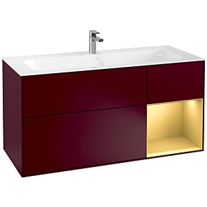 Villeroy et Boch Finion Villeroy et Boch F070HFHB 119,6x59,1cm, étagère droite or mat, Peony Matt