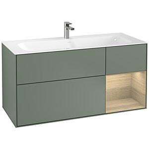 Villeroy and Boch Finion Villeroy and Boch Finion F070PCGM 119.6x59.1cm, shelf on the right Oak Veneer , Olive Matt Lacquer