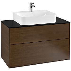 Villeroy & Boch Finion Unterschrank F10200GN 100x60,3x50,1cm, Walnut Veneer