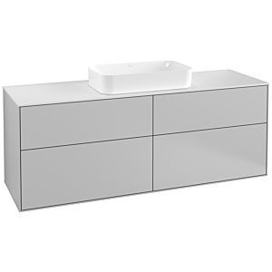 Villeroy und Boch Finion Waschtischunterschrank F32100GJ 160x60,3cm, Abdeckplatte white matt, Light grey matt