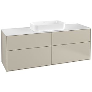 Villeroy and Boch Finion Villeroy and Boch Finion F32100HH 160x60.3cm, cover plate matt white, Sand Matt Lacquer