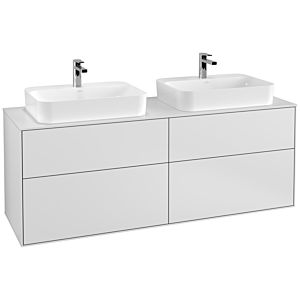 Villeroy et Boch Finion Villeroy et Boch F43100MT 160x60.3cm, plaque de finition blanc mat, laqué blanc mat